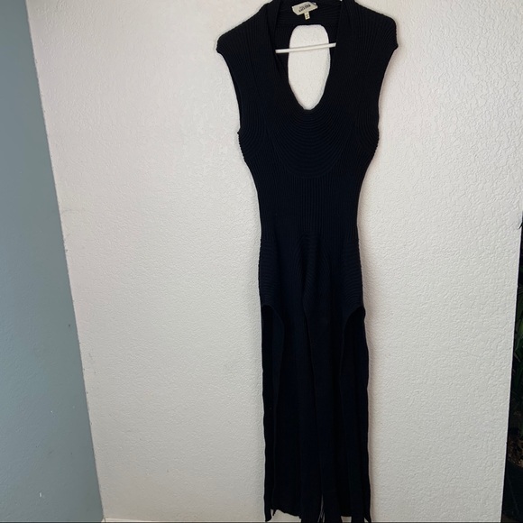 jean paul gaultier black dress